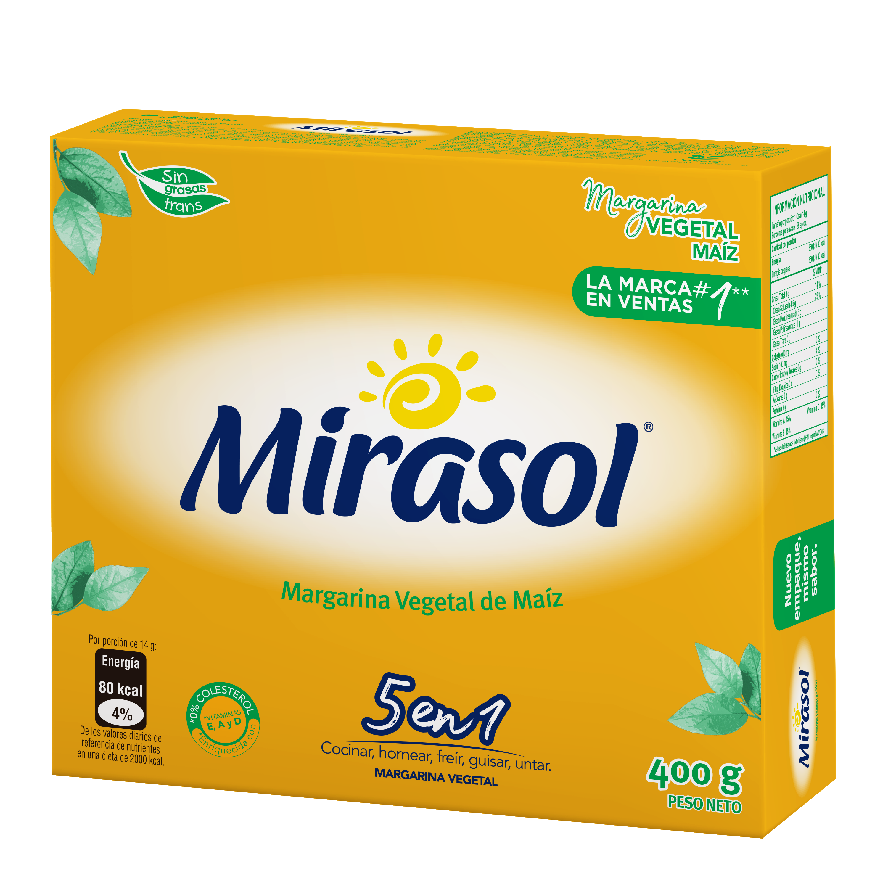Product Page, Mirasol Maíz