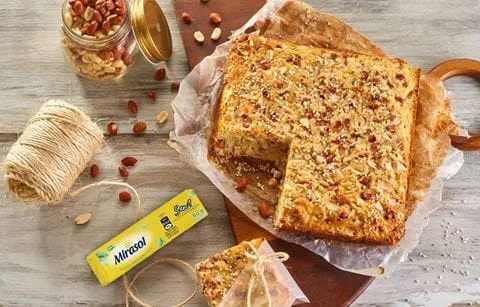 recipe image Blondie de Cacahuate y Amaranto Gluten